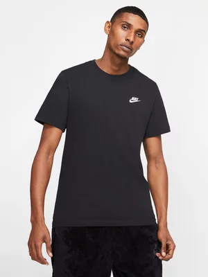 Nike Mens Sportswear Club Black Tee