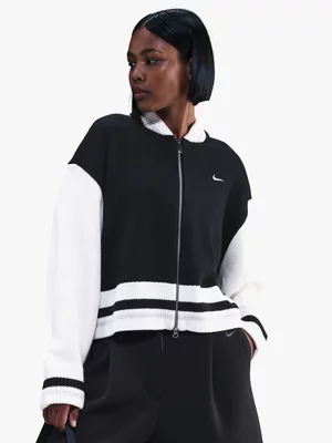Nike Women's NSW Black Cardigan