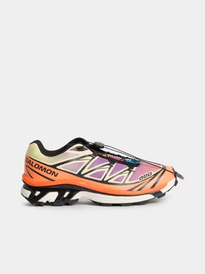 Salomon Men's XT-6 Orange/Purple Sneaker