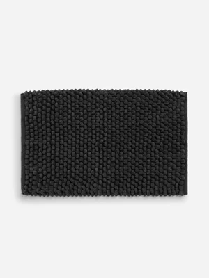 Jet Home Charc Big Bobble Chenile Bathmat