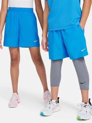 Nike Unisex Youth Dri-Fit Woven Blue Shorts