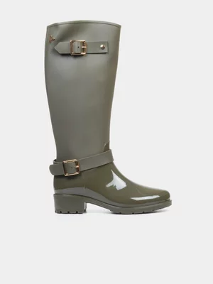 Women's Viabeach Green Cloudy 1 High Boots