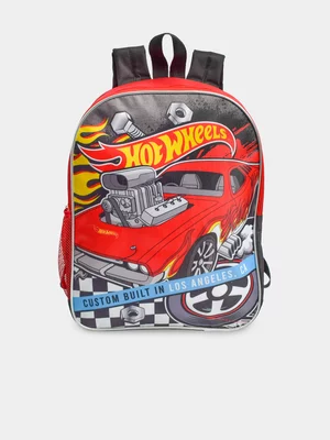 Hot Wheels Red Backpack