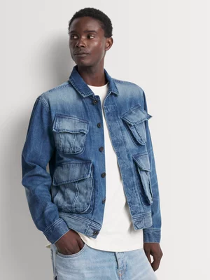 Union-DNM Men's Workwear Light Blue Jacket 