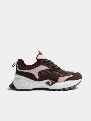 Women's TomTom  ERL556-3 Brown/Pink Sneaker