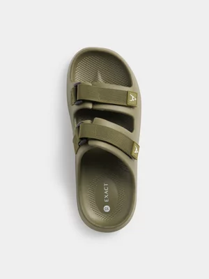 Exact Men's Fatigue Double Strap Sliders