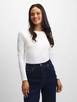 Exact Women's White Bodysuit