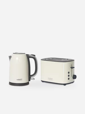 Haden Soho Cream Kettle And Toaster Set