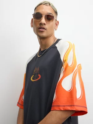 Redbat Men's Charcoal T-Shirt