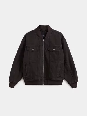 Vans Women's Truckstop Black Bomber Jacket