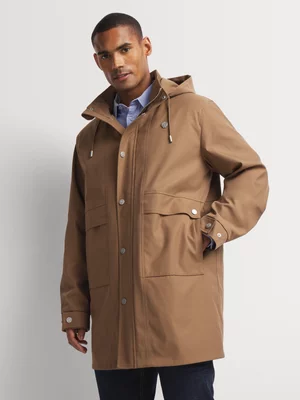 Fabiani Men's Natural Stone Smart 3-in-1 Overcoat