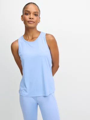 TS Womens Nova Hydrangea Blue Tank Top