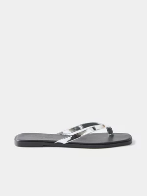 Women's Cotton On Silver Byron Slides
