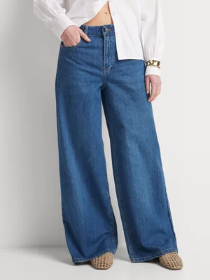 FF Denim Wide Leg Jeans