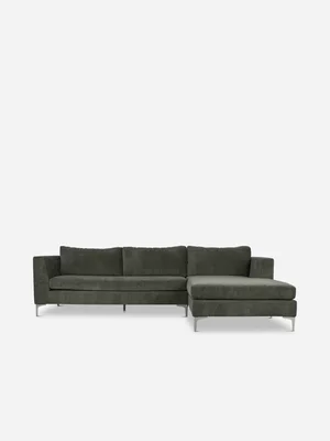 Loxton Corner Unit Couch RHF Danny Olive
