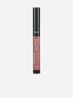 Yardley Stayfast Liquid Matte Vinyl Lipstick Wink