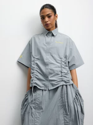 Anatomy Ladies Textured Grey Shirt