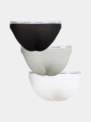 Calvin Klein Women's 3 Pack Multicolour Bikini