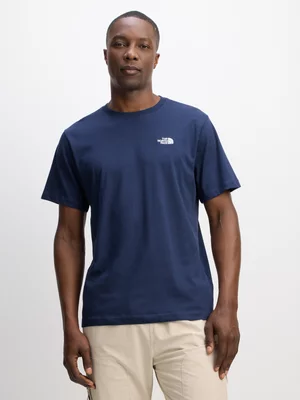 The North Face Mens Simple Dome Navy Tee