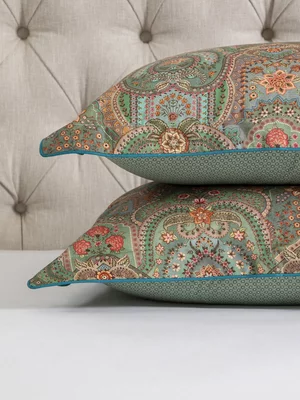 Bedding House Little Jabali Standard Pillow Case Set 45x75 Green