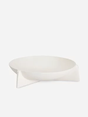 H & S Collection Bowl 29X7Cm White