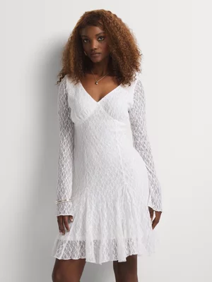 Fit & Flare Lace Dress