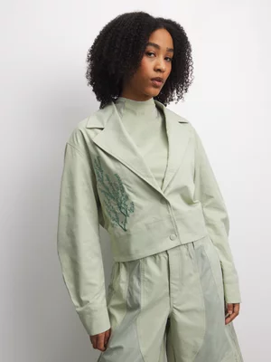 Anatomy Women's Key Hole Green Jacket