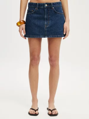 Women's Cotton On Blue Original Denim Mini Skirt