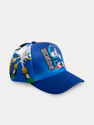 Sonic Blue One-Up Peak Cap
