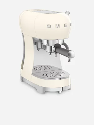 Smeg Retro Espresso Coffee Machine Cream