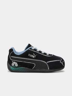 Puma x Hot Wheel Monster Truck Toddlers Speedcat Black/Blue Sneaker