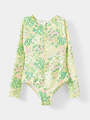 Cotton On Kids Yellow Lydia Low Bow Swimsuit