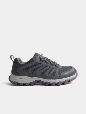 Women's Hi-Tec Grand Paradiso Grey/Purple Sneaker