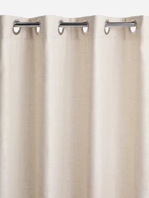 Jet Home Stone Jacquard Eyelet Curtains