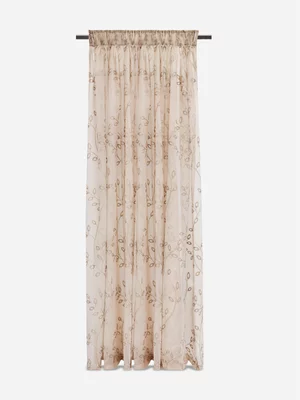 Volpes Caitlin Nude Taped Unlined Curtain