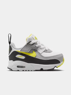 Nike Toddlers Air Max 90 Off White/Sonic Yellow Sneaker