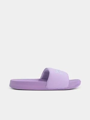 Kids FILA Lilac F-Iri Slides