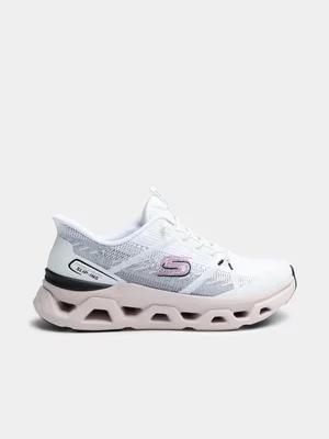 Women's Skechers Glide-Step Altus White/Pink Sneaker