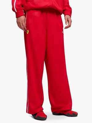 Puma Men's Ferrari T7 Oversized Red Track Pant