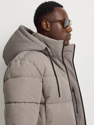 Markham Men's Regular Fit Natural Puffer Jacket