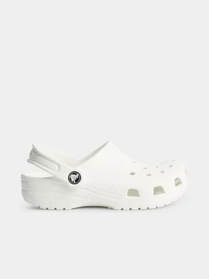 Crocs Kids Classic White Clog 