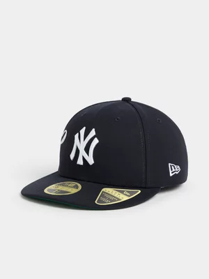 New Era Unisex Script 59Fifty Blue Cap