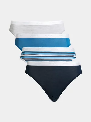 Jet Women's Mullticolour 4 Pack Bikini