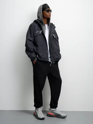 Redbat Classics Men's Black Fleece Active Pants