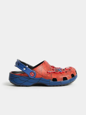 Crocs Kids Spider Web Classic Blue Clog