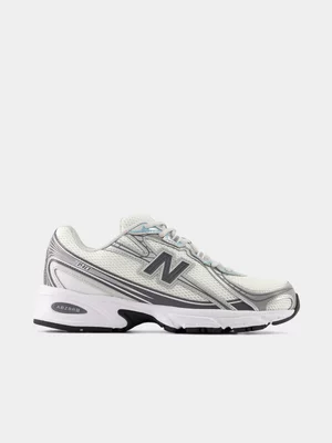 New Balance Men's 740 White/Blue Sneaker
