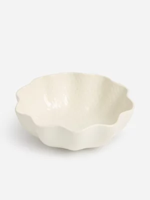 Jet Home Ceramic Embossed Salad Bowl 
