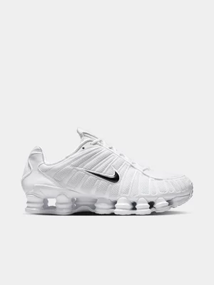 Nike Men's Shox TL ESS+ White/Black Sneaker