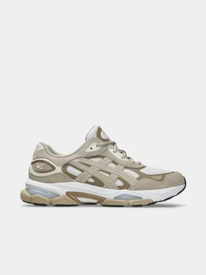ASICS Men's Gel-NYC 2.0 Cream/Teal Sneaker