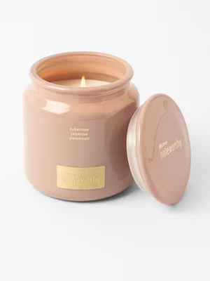 Noteworthy Scented Candle Soft Pink 380g